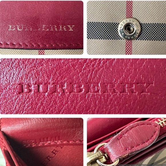 Burberry Nova Check canvas/leather wallet - Picture 2 of 14